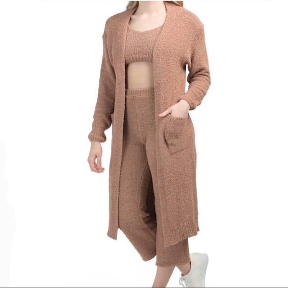 Morrisday The Label Brown Kimmy Robe Pants - Picture 2 of 6